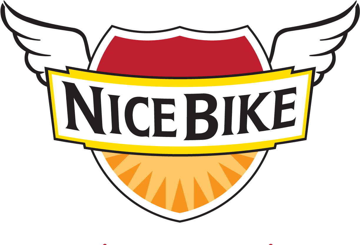 Nice Bike Logo Clipart (1408x890), Png Download