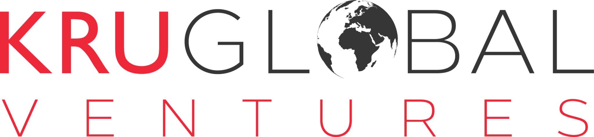 Kru Global Ventures - World Map Clipart (2048x472), Png Download