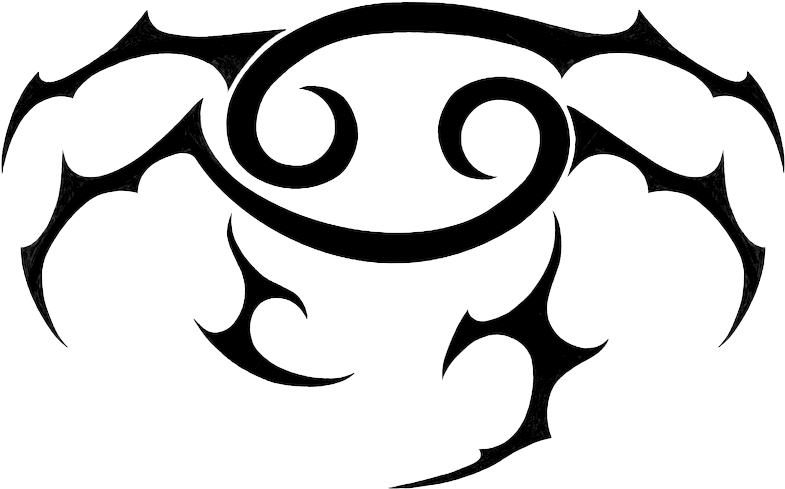 Free Cancer Zodiac Symbol Png Picture - Cool Cancer Zodiac Symbol Clipart (900x563), Png Download