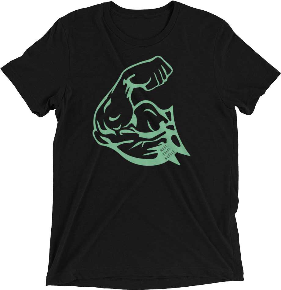 Muscle Arm Png - T-shirt Clipart (920x949), Png Download