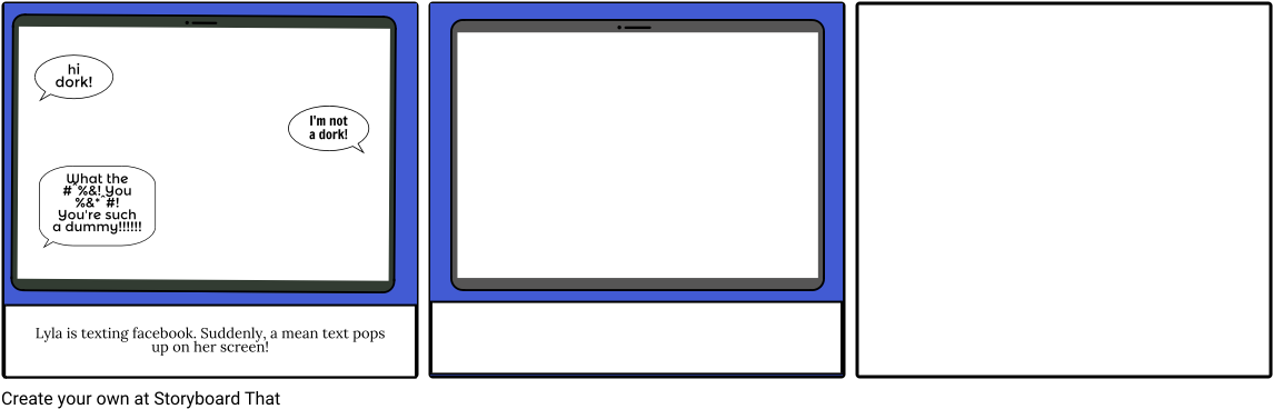 Lyla's Mean Messages - Display Device Clipart (1164x385), Png Download
