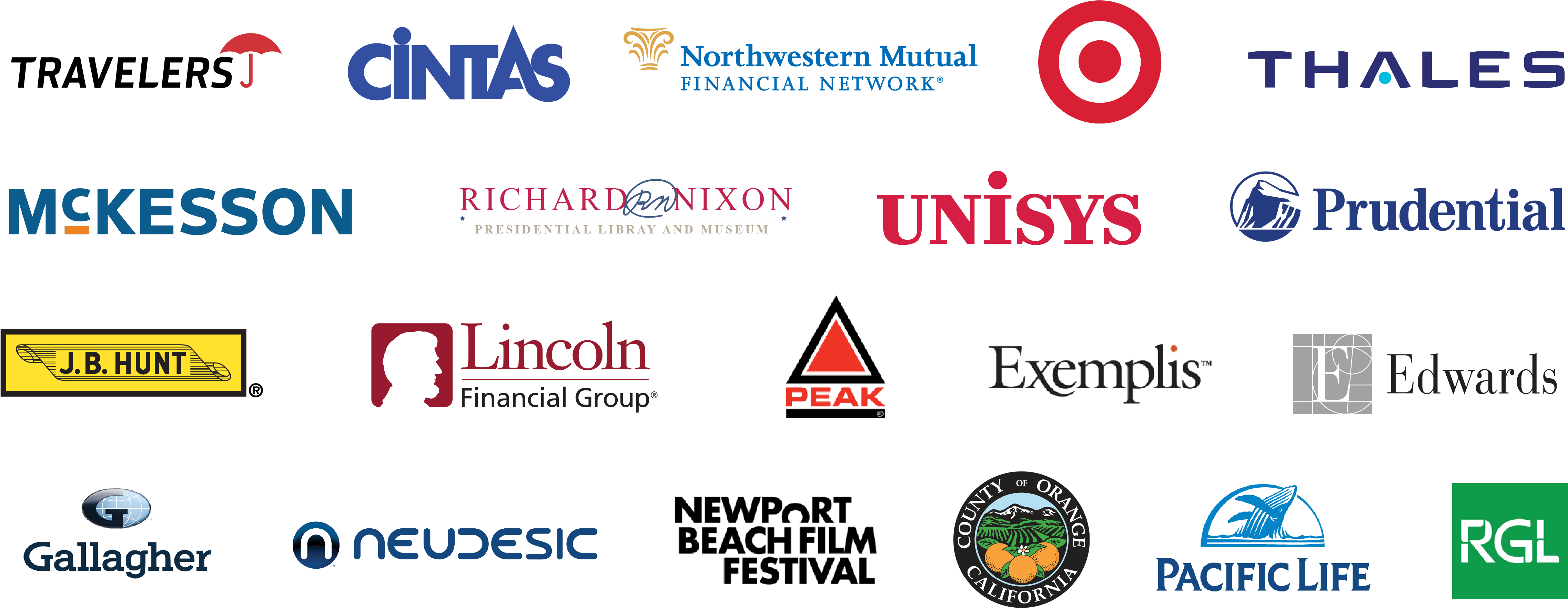 Traverlers Insurance, Cintas, Northwestern Mutual, - Prudential Clipart (5209x2400), Png Download