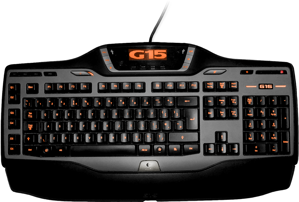 Logitech G15v2 - Alienware Pro Gaming Keyboard Aw768 Clipart (1000x700), Png Download