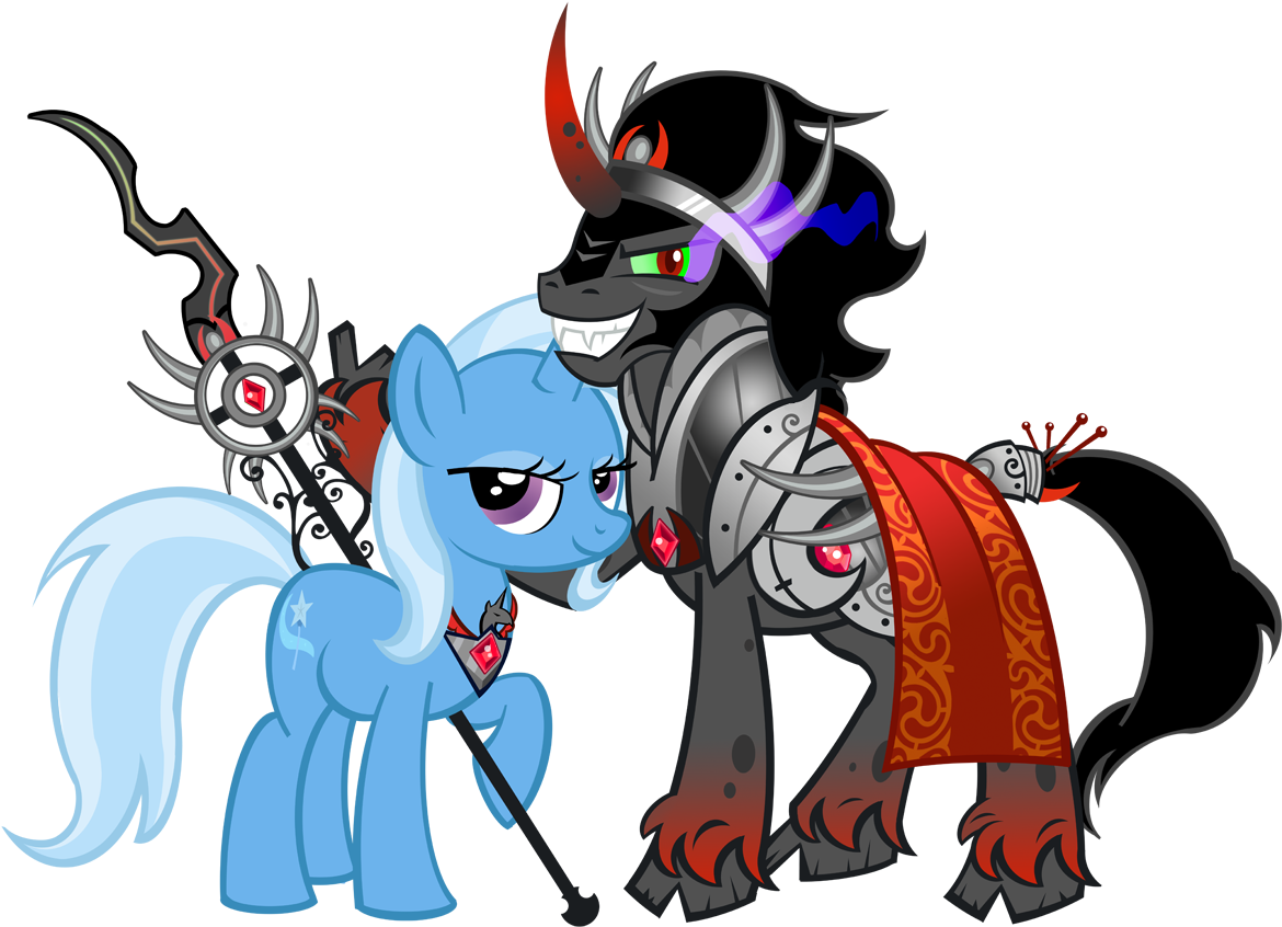 Sombra's New Reign - My Little Pony King Sombra Clipart (1170x846), Png Download