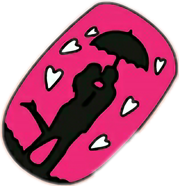 #chica Y Chico #sombras #beso - Whale Clipart (628x652), Png Download