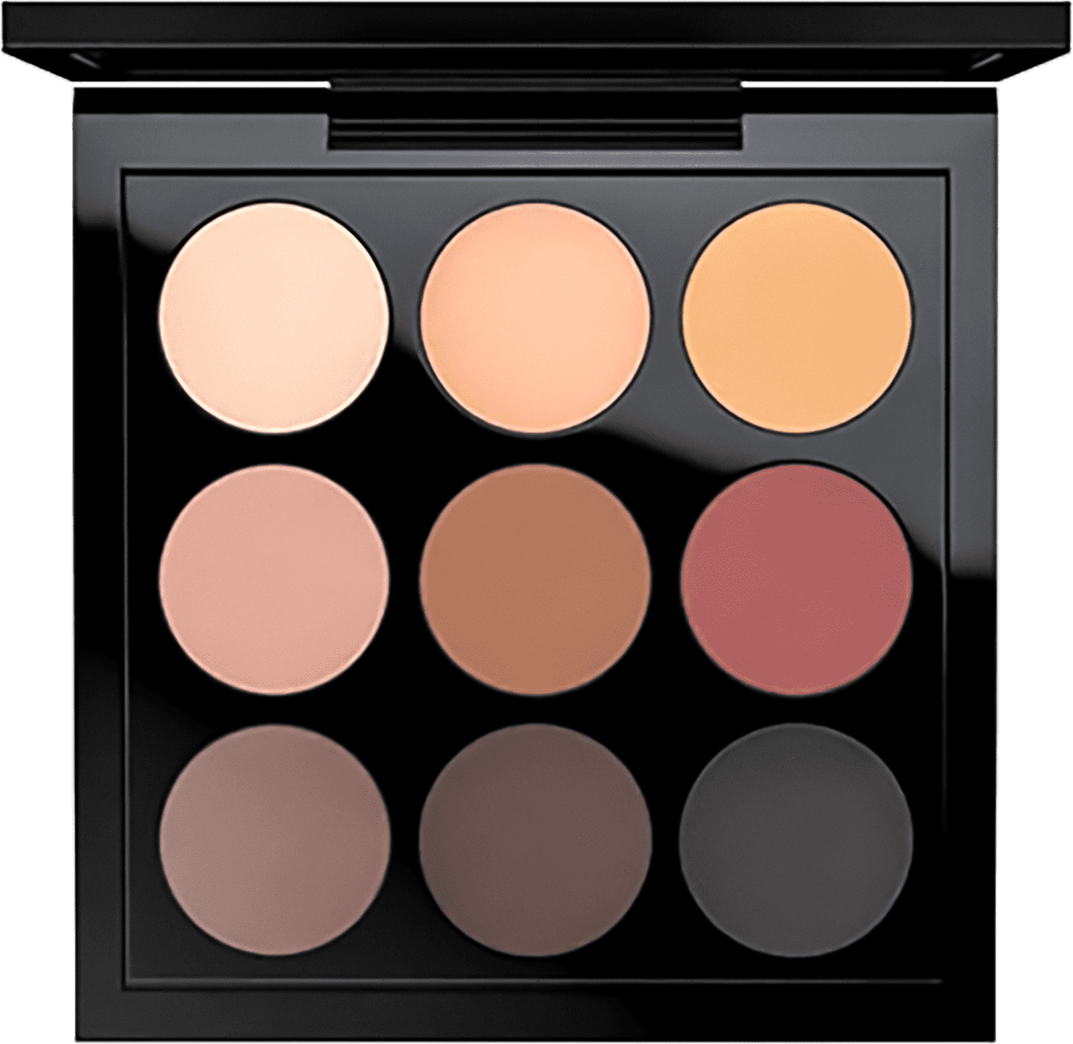 C Eye Shadow X 9 Semi-sweet Times Nine - Matte Eyeshadow Palette Clipart (1563x1521), Png Download