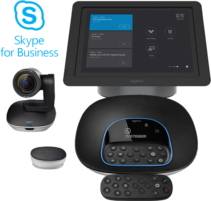 Contact Us - Logitech Skype For Business Clipart (800x687), Png Download