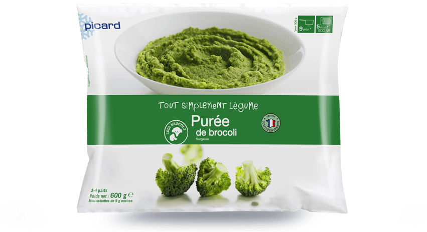 Purée De Brocoli - Purée De Brocolis Surgelés Clipart (851x463), Png Download