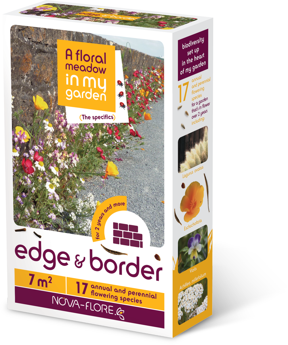 Meadow In My Garden - Wildflower Seed Box Clipart (1001x1200), Png Download