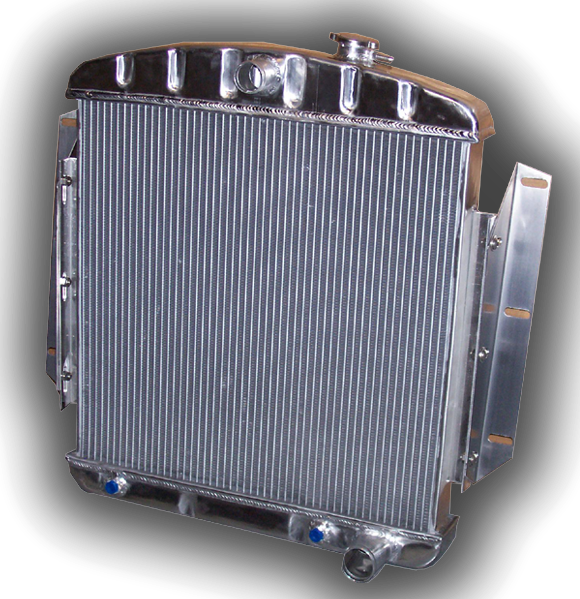 1959 Chevy Truck Aluminum Radiator - 1955 Chevy Truck Aluminum Radiator Clipart (580x599), Png Download