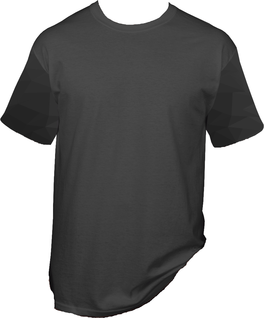 Gray Shirt Arm Vector - Active Shirt Clipart (911x1099), Png Download