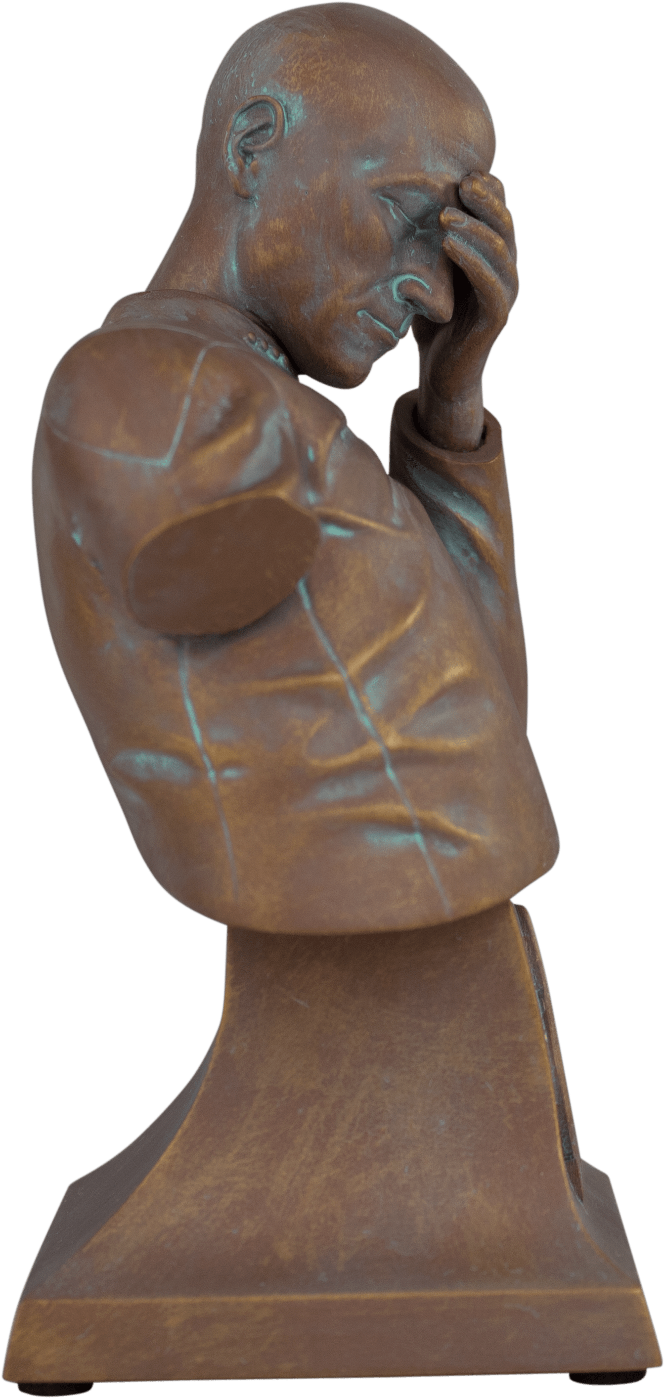 Disappointing Captain Jean-luc Picard Is One Of The - Bronze Sculpture Clipart (3141x3141), Png Download