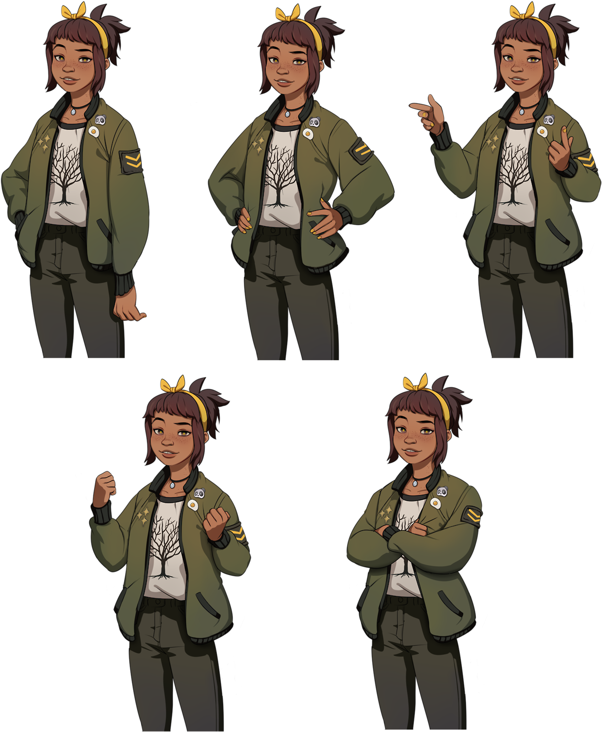 Dream Daddy Amanda Sprites Clipart (1280x1517), Png Download