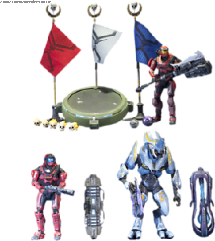 Sale Online Mcfarlane Toys Halo Reach Series 6 7 Deluxe - Cartoon Clipart (800x785), Png Download