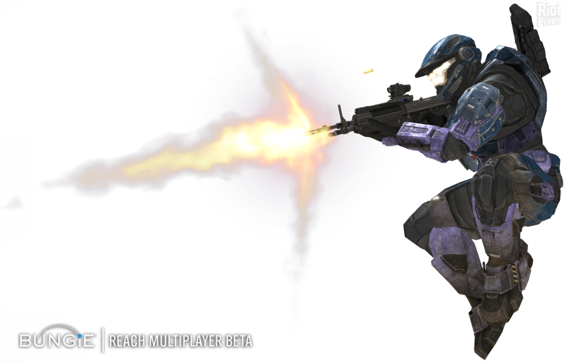 Halo - Reach - Halo Reach Spartan Clipart (1118x720), Png Download