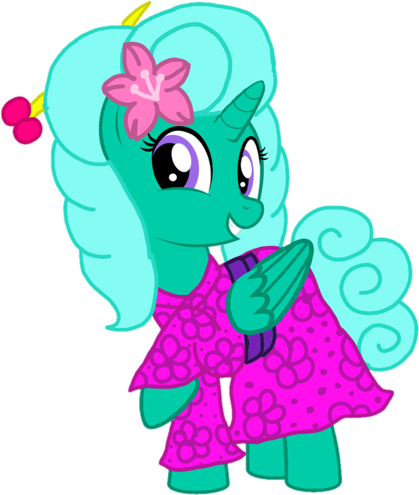 Edit, Flower, Flower In Hair, Glitterbetes, Glittercorn, Mlp Glitter