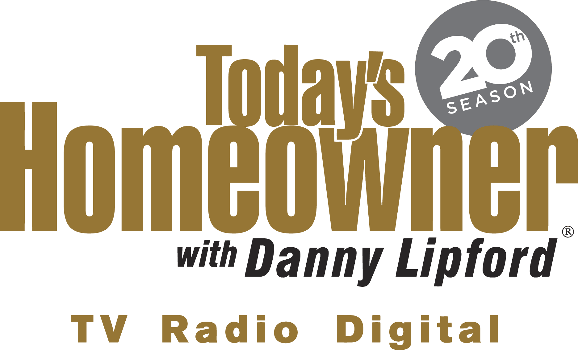 Logos - Today's Homeowner With Danny Lipford Clipart (1872x1135), Png Download