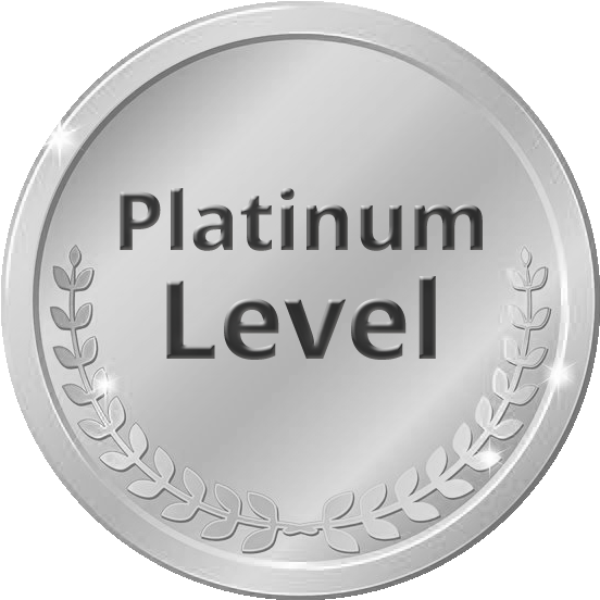 Passion For Fashion October 21, 2018 - Silver Level Clipart (562x563), Png Download