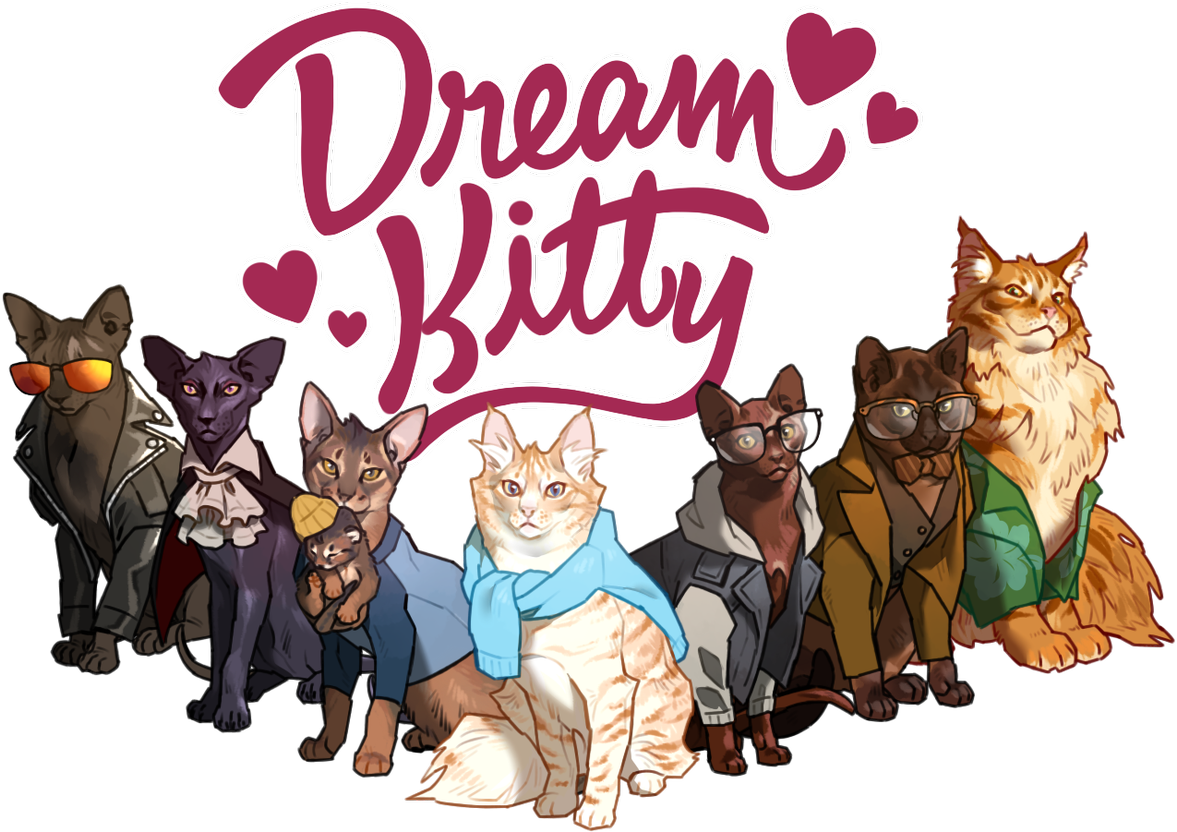 Dream Kitty <3 By Cranneo - Dream Kitty Dream Daddy Clipart (1200x831), Png Download