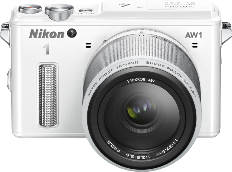 Nikon 1 Aw1 Camera - Nikon Coolpix Clipart (960x623), Png Download