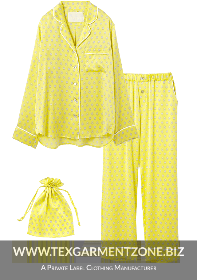 Ladies Soft Silk Nightwear Lingerie Cardigan Pajama - Sweatshirt Clipart (640x960), Png Download