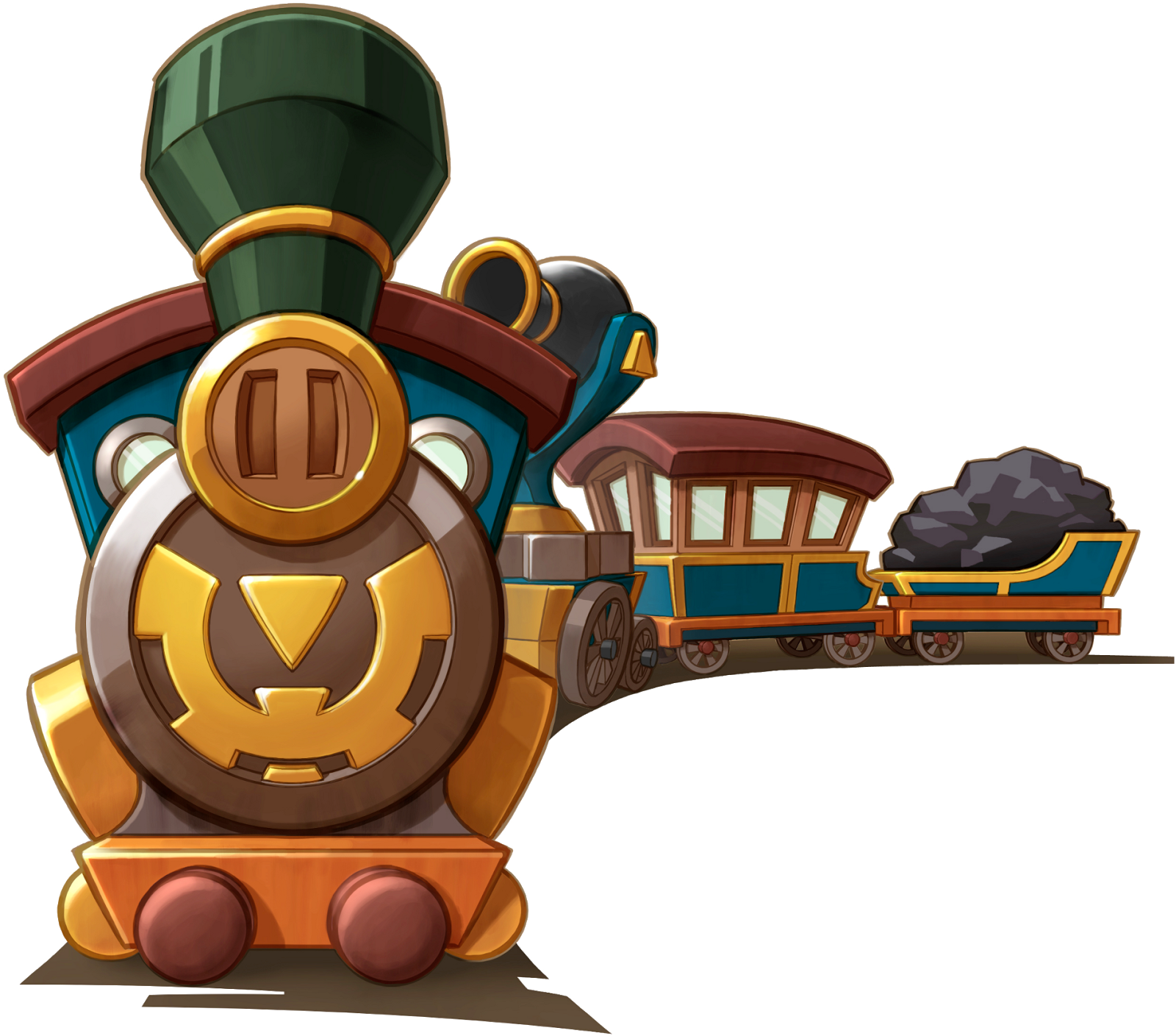 Zelda Spirit Tracks Train Clipart (1600x1409), Png Download