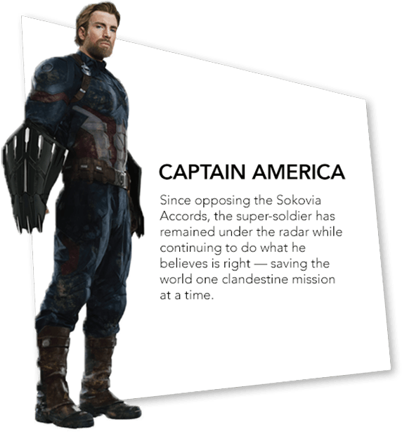 Providing Some Motivation Behind His Gauntlet-quest - Avengers Infinity War Character Bios Clipart (608x608), Png Download