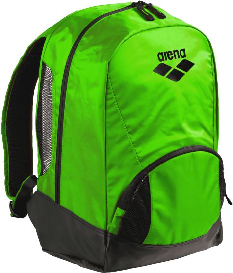 Free Png Arena Spiky Backpack Png - Green Backpack Png Clipart (480x665), Png Download