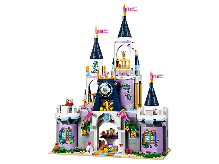 Cinderella's Dream Castle - Lego Del Castillo De Disney Clipart (947x532), Png Download