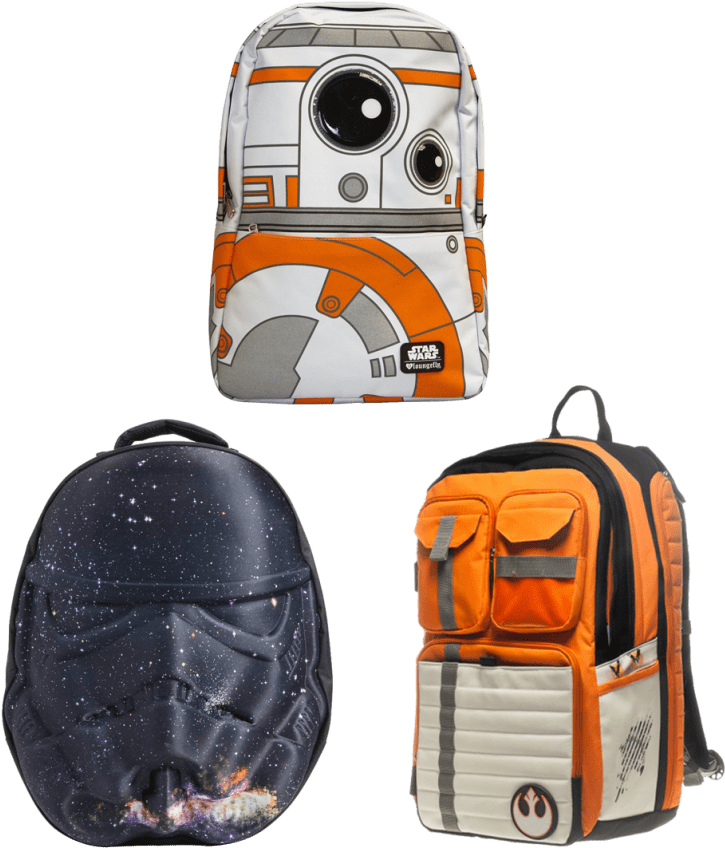 Star Wars Backpacks - Star Wars Bb 8 Backpack Clipart (725x848), Png Download