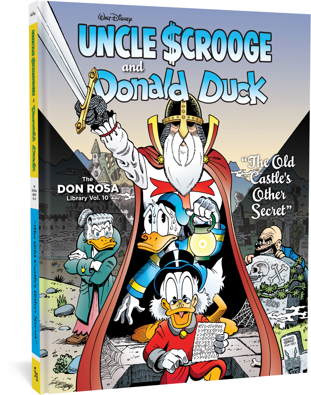 The Old Castle's Other Secret - Don Rosa Library Volume 10 Clipart (1050x1357), Png Download