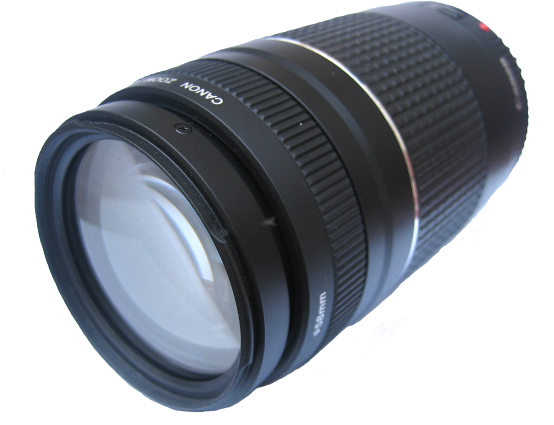 Canon Ef 75-300mm Lens - Canon Camera Lens Png Clipart (1280x960), Png Download