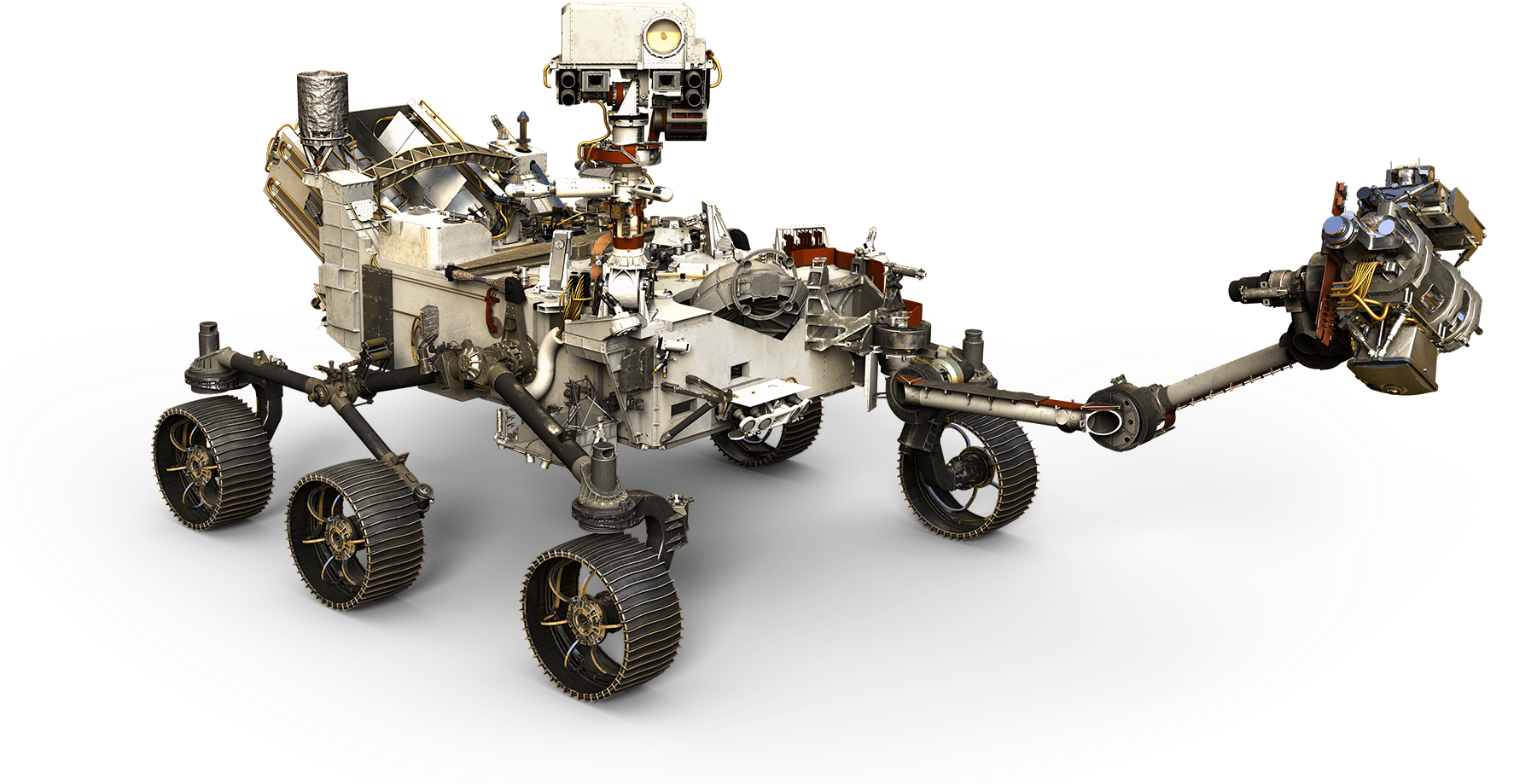 Mars 2020 Rover - Mars 2020 Png Clipart (1800x1100), Png Download