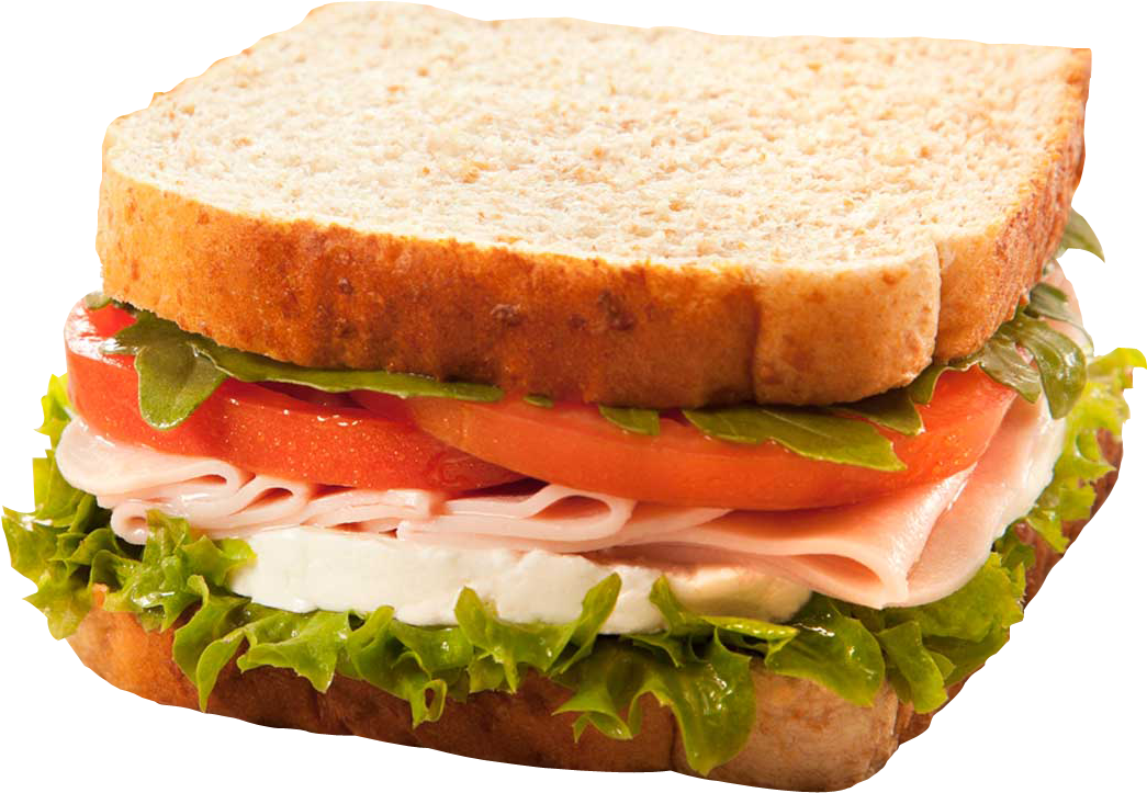 Sandwich - Ham Shawarma Png Clipart (1162x858), Png Download