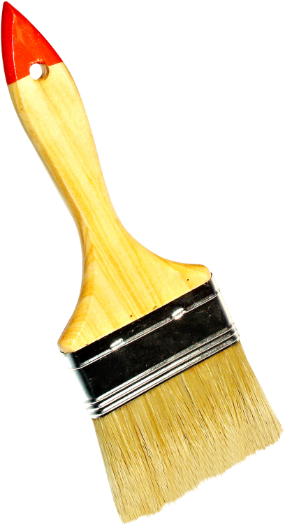 Paint Brush Png Transparent Image - Brush Png Clipart (500x824), Png Download