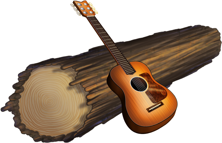 We'll Finish Our Roundup With A "ranch Breakfast" On - Acoustic Guitar Clipart (800x639), Png Download