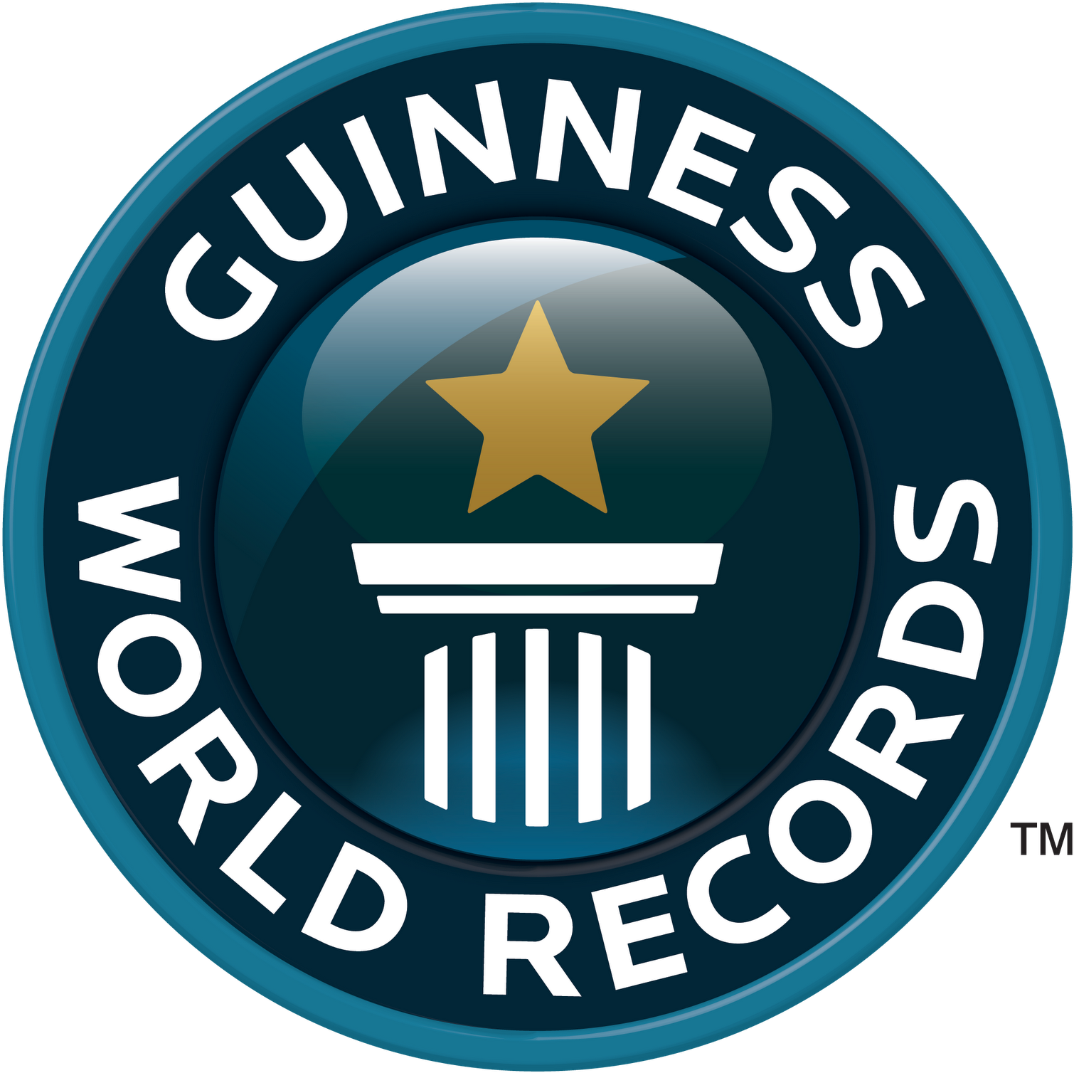 Guinness World Record Logo - Emblem Clipart (800x451), Png Download