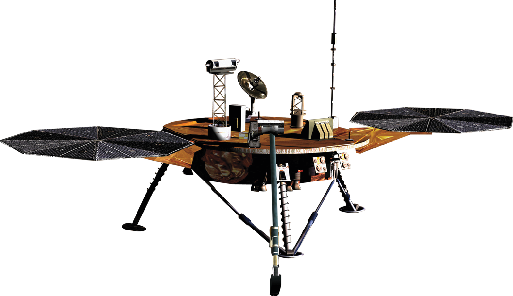 Phoenix Mars Lander - Scale Model Clipart (1056x610), Png Download