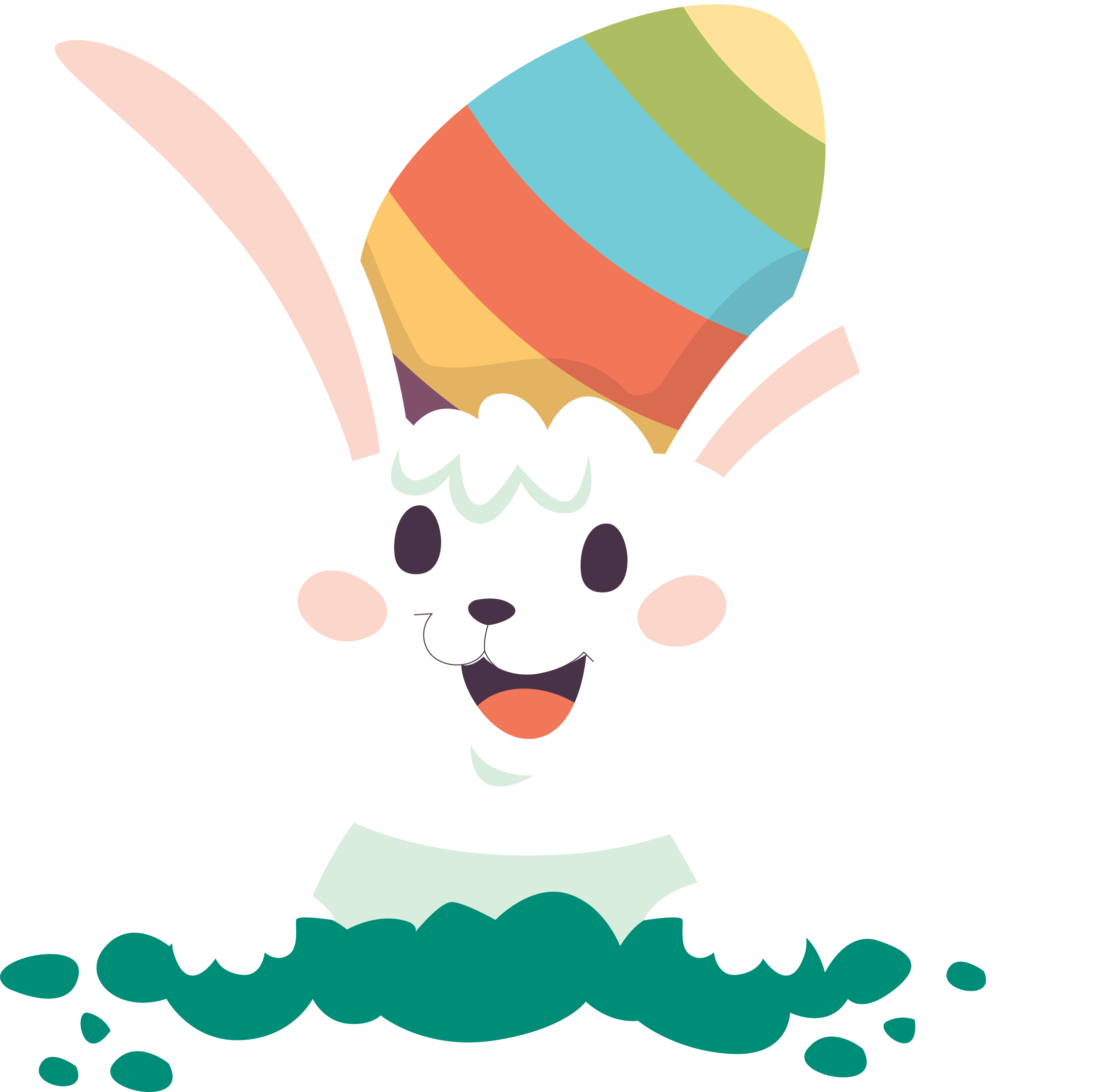 Rabbit Png Transparent Free Images Png Only - Rabbit Clipart (2257x2230), Png Download