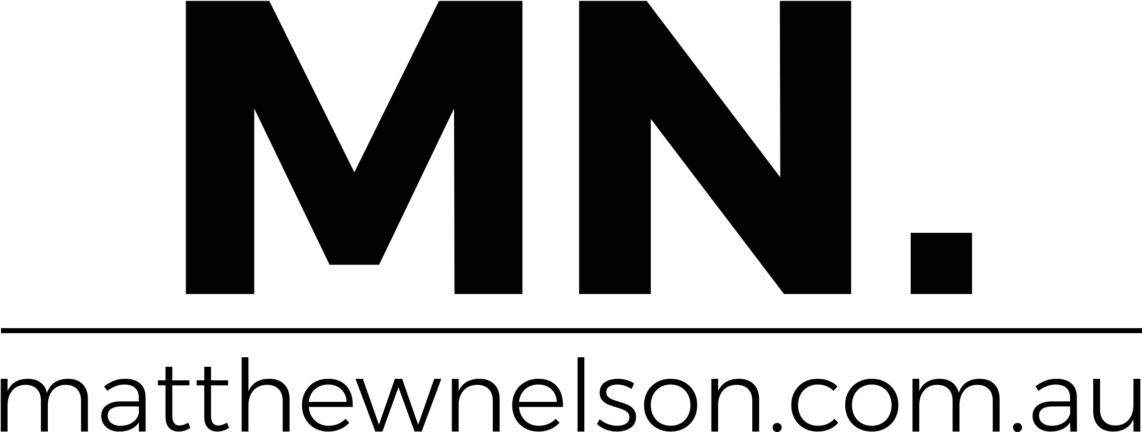 Logo New Underline - Human Action Clipart (2305x961), Png Download