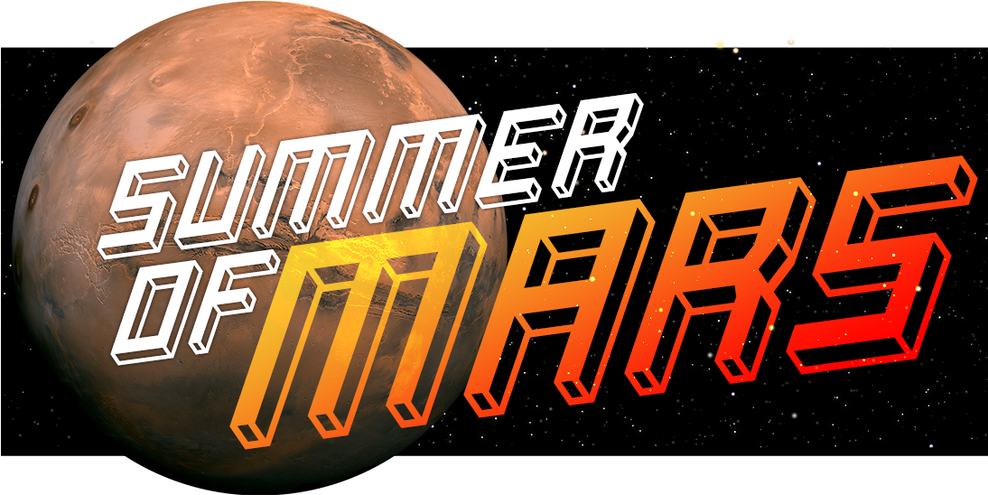 Summer Of Mars - Martian Summer Clipart (1093x604), Png Download