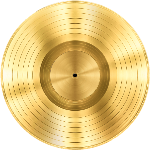 Png Download Ogboyrecordz Get Money Chase Dreams - Record Gold Clipart (680x680), Png Download