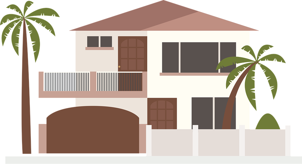 Modern House Png Photo - Transparent House Clipart (960x521), Png Download