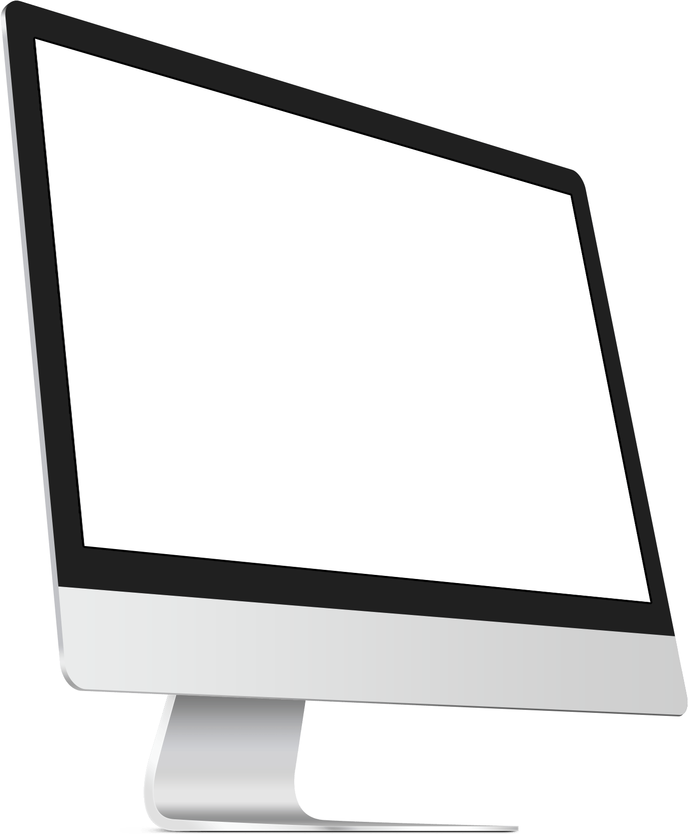 Mockup Imac Png - Led-backlit Lcd Display Clipart (2000x2000), Png Download