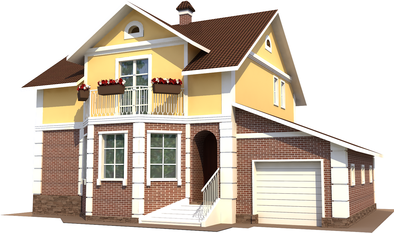 House Png - Дом Пнг Clipart (1536x1152), Png Download