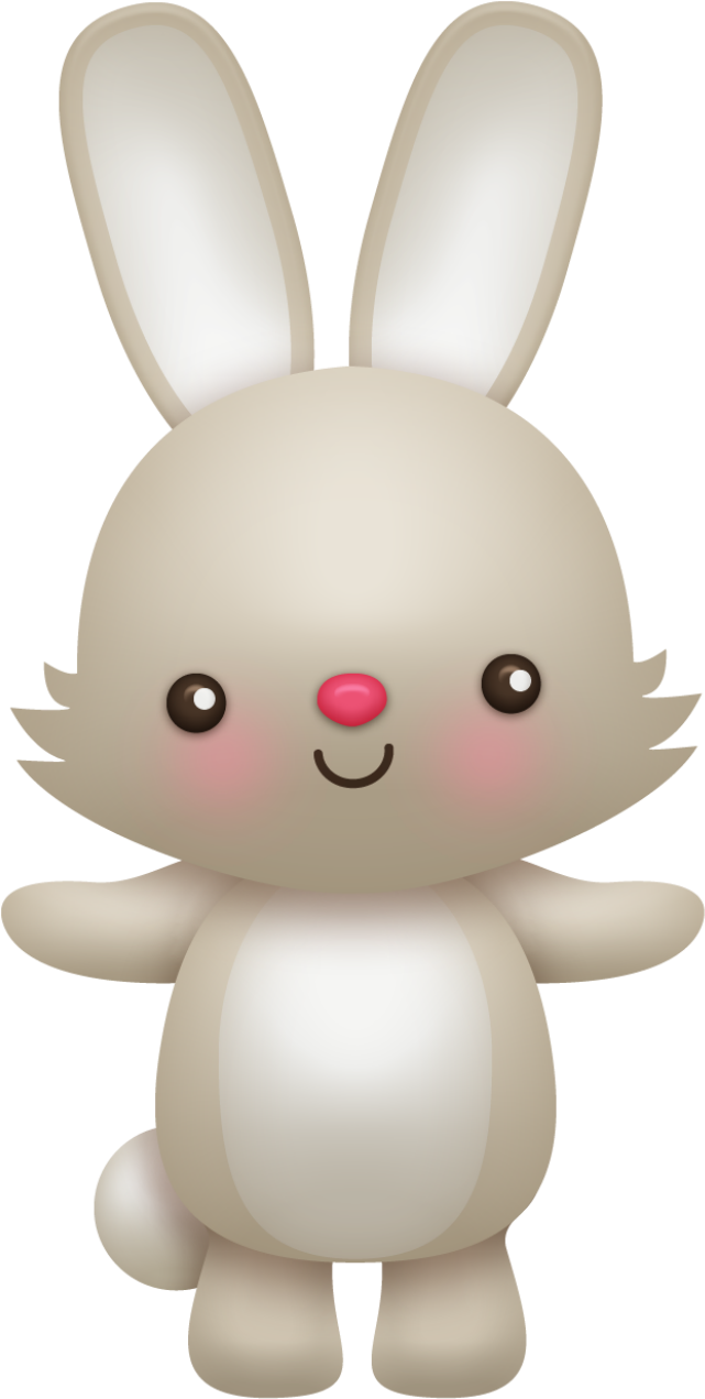 Faℓℓ ‿✿⁀○ Clip Art Pictures, Cute Bunny, - Clip Art Woodland Animals Bunny - Png Download (650x1280), Png Download