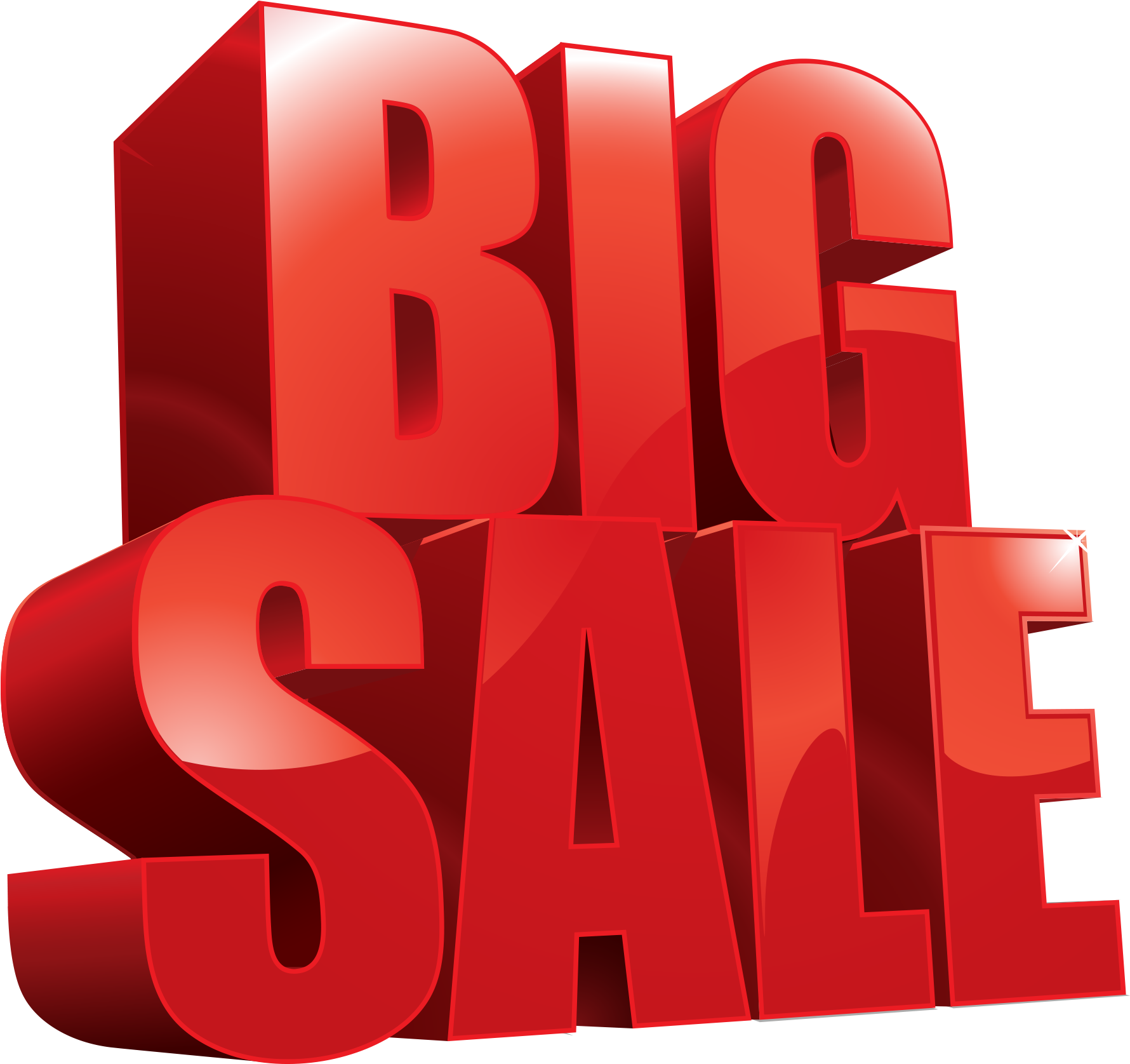 Download - Big Sale Logo Png Clipart (2048x2048), Png Download