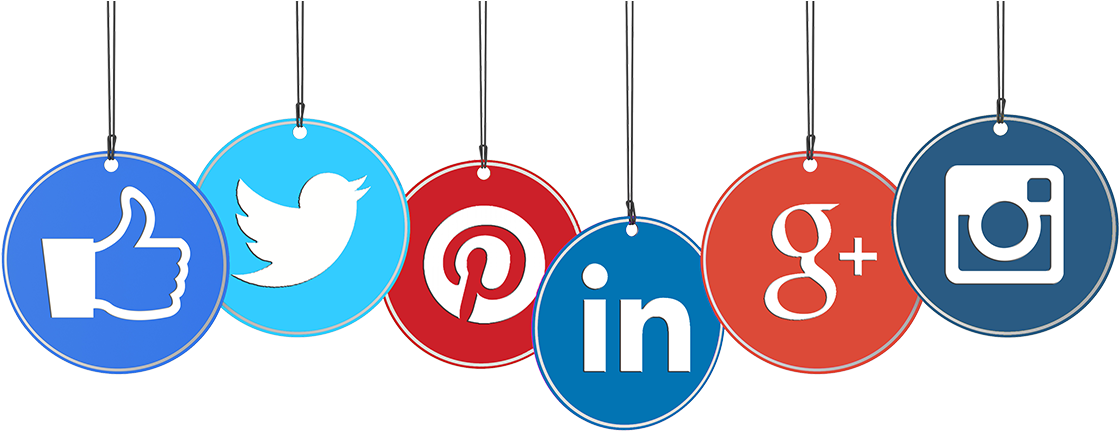 Download Social Media Logos Searchvista - Social Media Transparent Icon