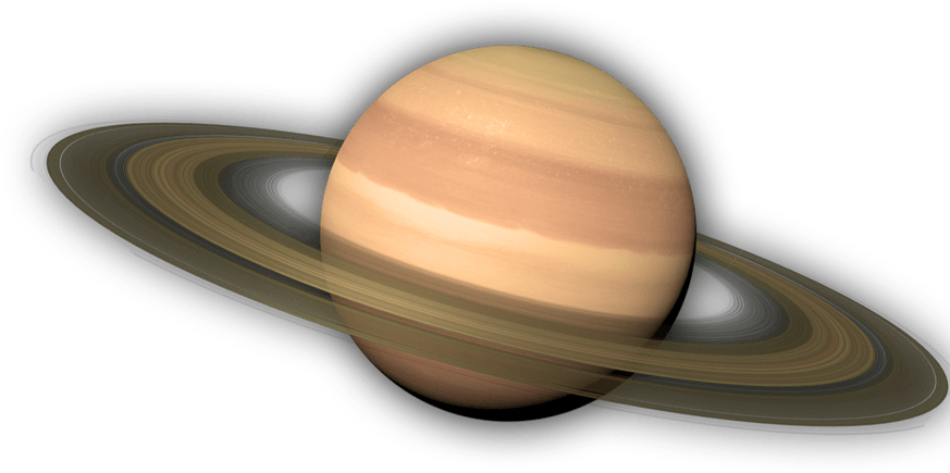 Download - Clipart Saturn Planet - Png Download (900x434), Png Download