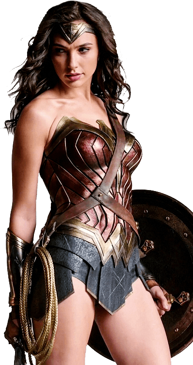 Wonder Woman Standing - Gal Gadot Wonder Woman Phone Clipart (500x750), Png Download